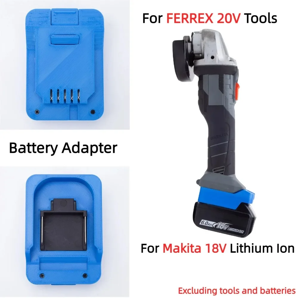 Brushless Cordless Electric Drill 18V - Batterijadapter voor Makita 18V LXT BL