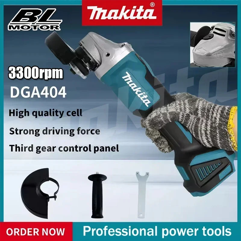 Brushless Angle Grinder Battery Powered - 2026 Makita DGA404 125mm haakse slijper,