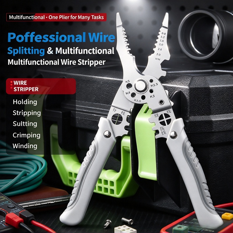 Robuuste industriële draadstri - Automatic Wire Stripper Cutter recensie en prijs