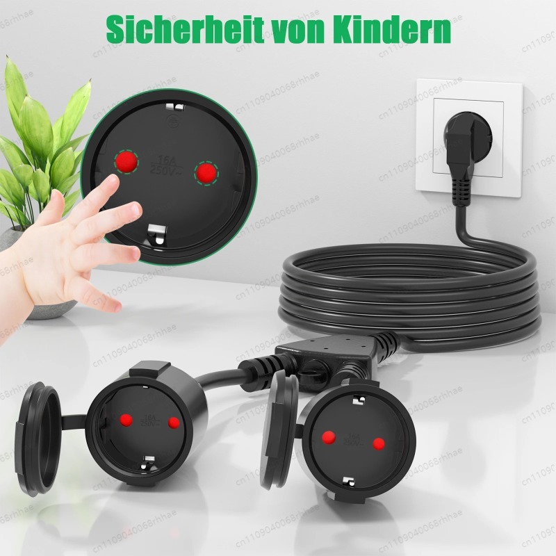 Stroomverlengsnoer 5cm/3/5/7M, - Electrical recensie en prijs