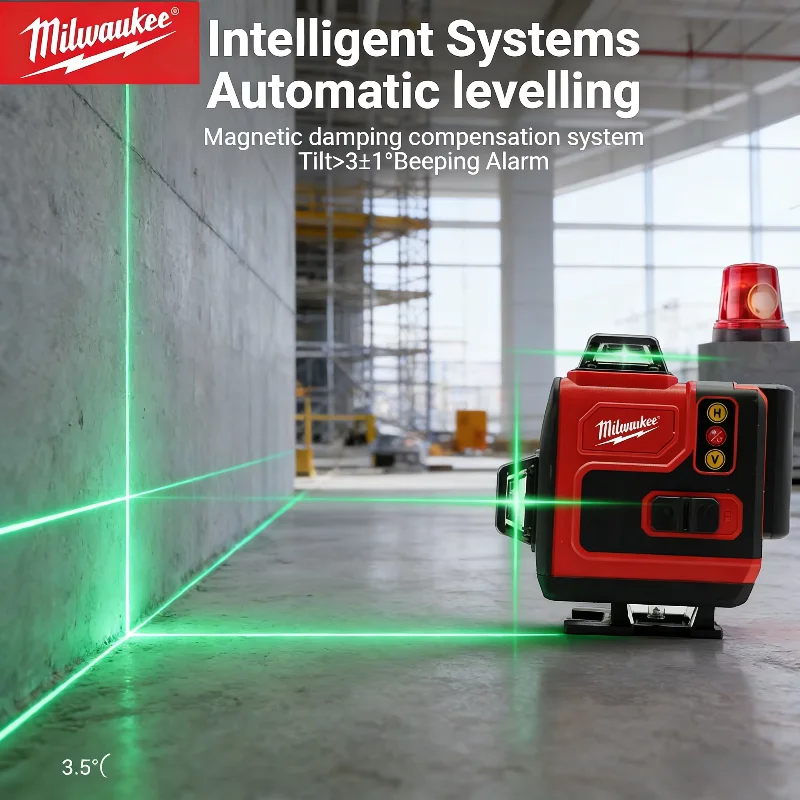 Originele Milwaukee 4D 16-lijn - Laser Level 16 Lines 4D Green recensie en prijs