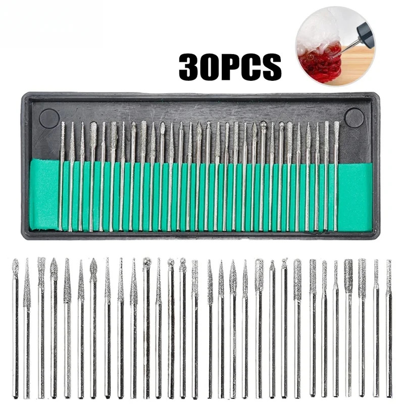 30-delige diamantboorset met k - Cordless Rotary Tool Kit Accessories recensie en prijs